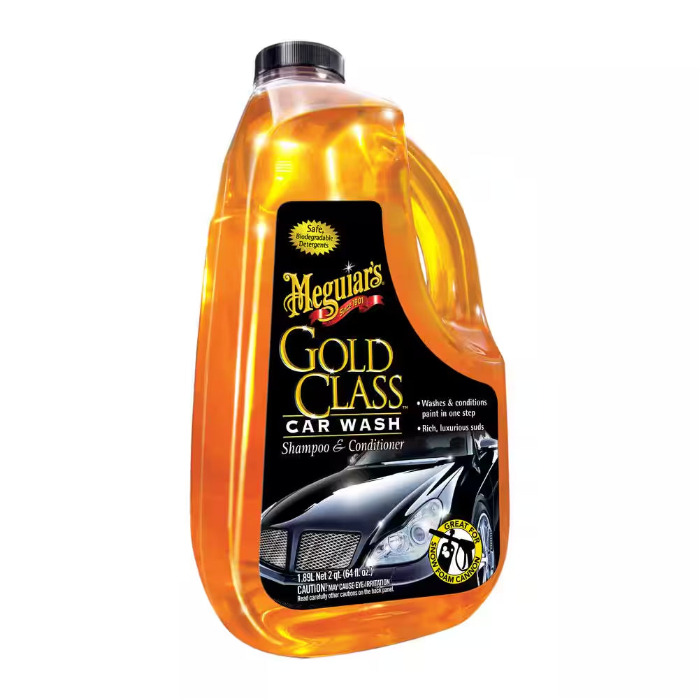 64 Oz. Automotive Gold Class Car Wash Shampoo and Conditioner