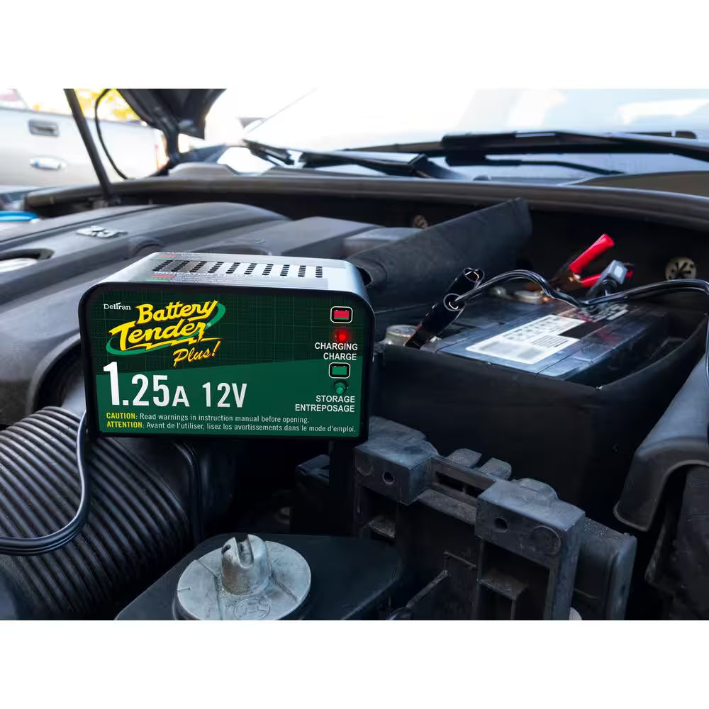 12-Volt 1.25 Amp Battery Charger