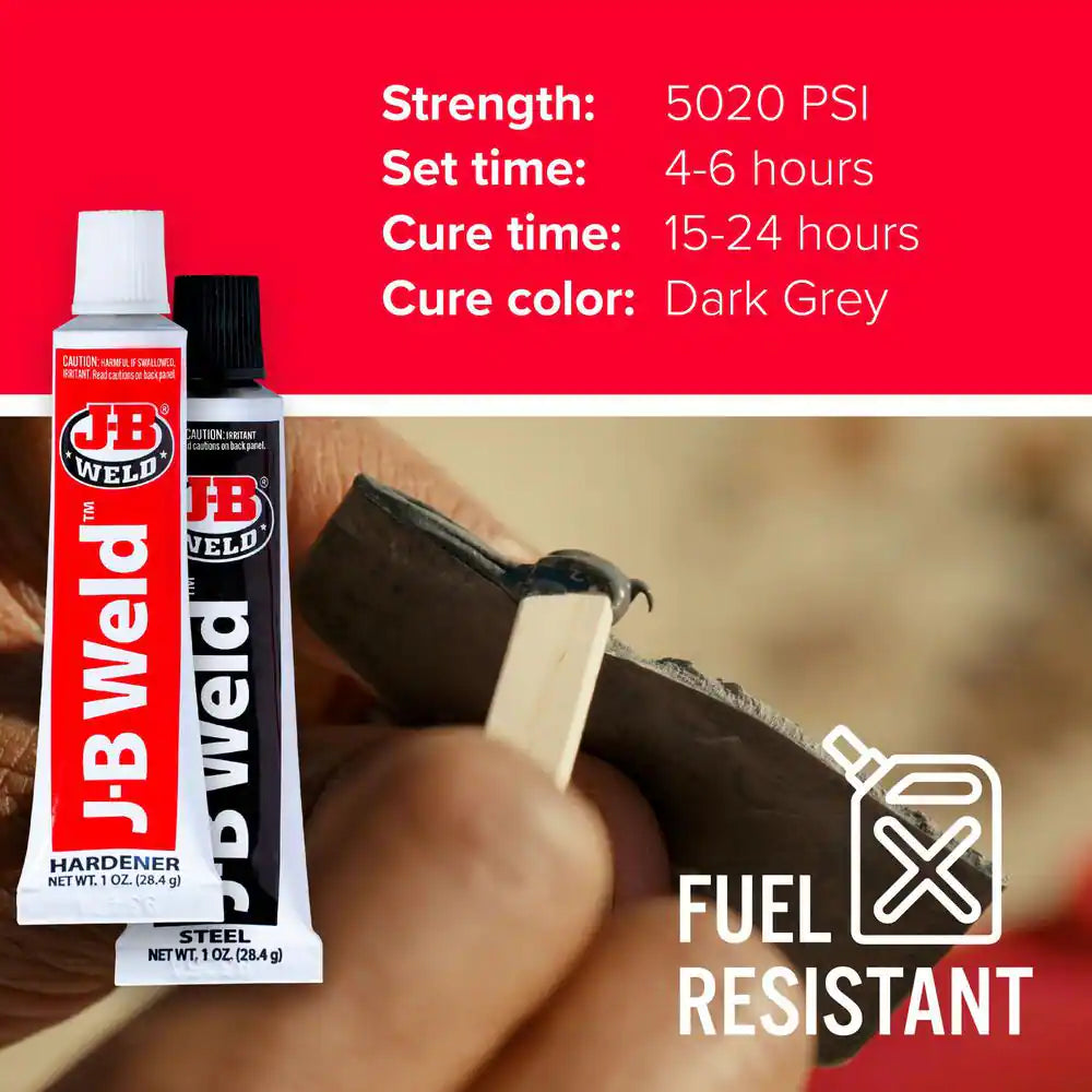 Two 1 Oz. Twin Tube Cold Weld Epoxy