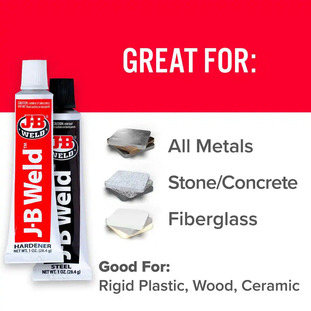 Two 1 Oz. Twin Tube Cold Weld Epoxy