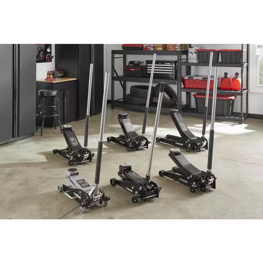 3-Ton Low Profile Floor Jack with Quick Lift