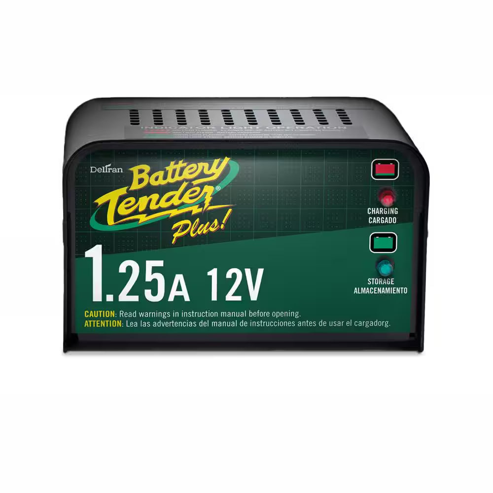 12-Volt 1.25 Amp Battery Charger