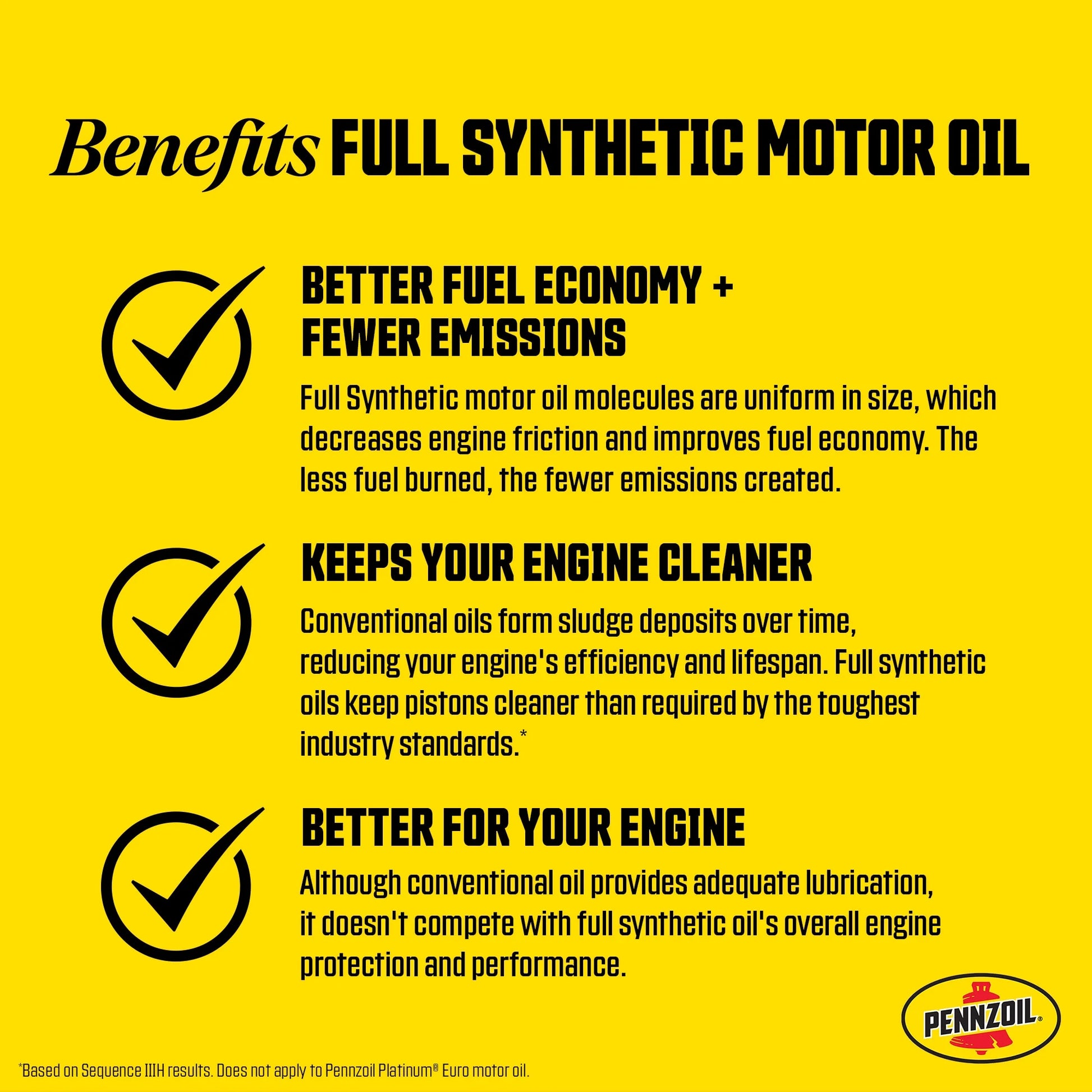 Pennzoil Platinum Full Synthetic 5W-30 Motor Oil, 5 Quart