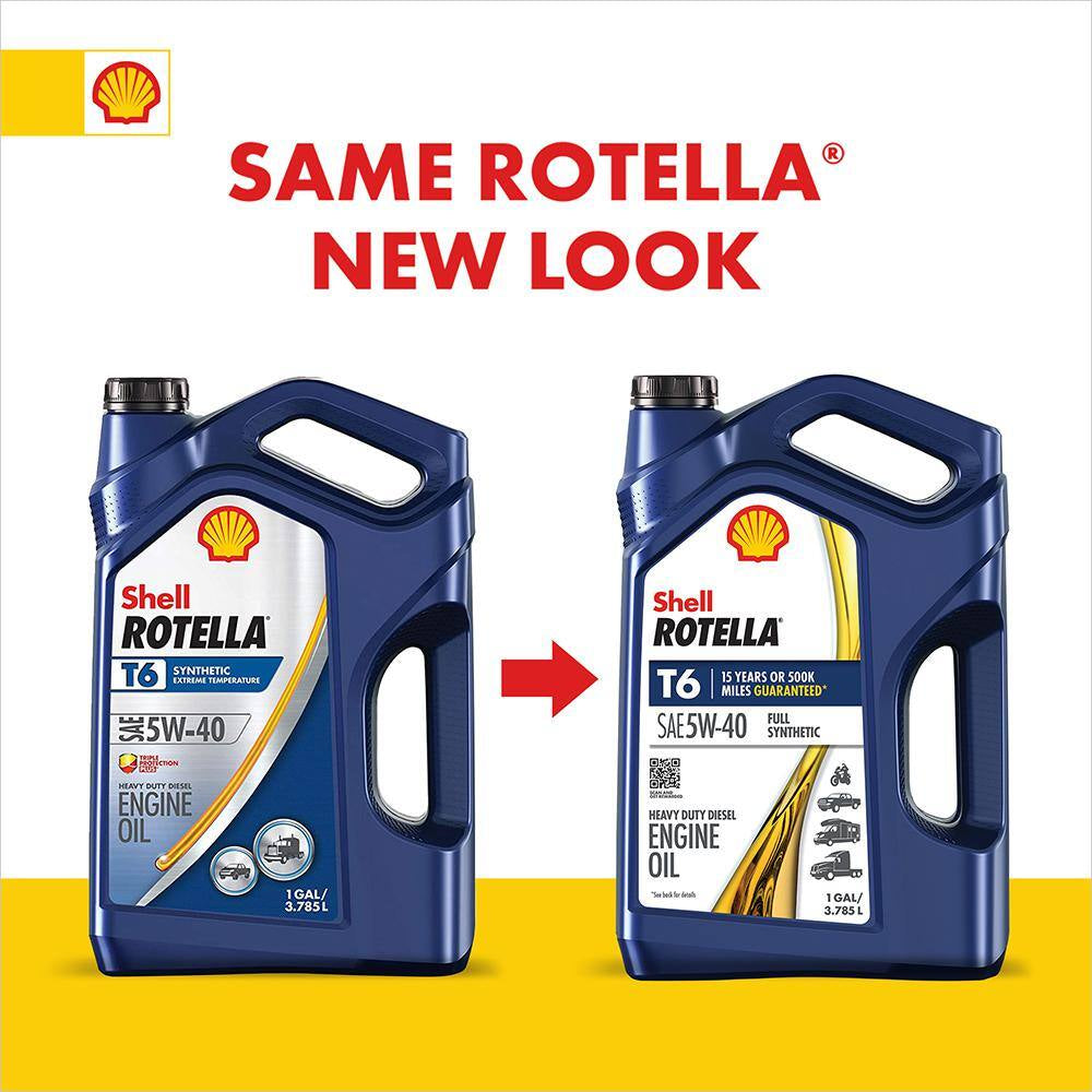 T6 Full Synthetic SAE 5W-40 Diesel Motor Oil 1 Gal.