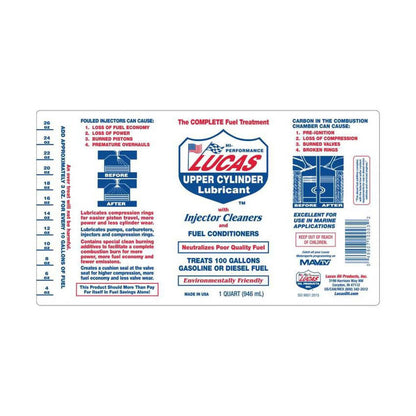 Lucas Oil Products LUC10013 1 Gal Fuel Treatment Oil