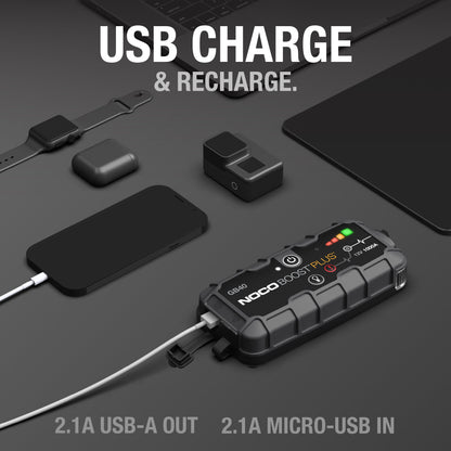 NOCO Boost GB40: 1000A 12V Ultrasafe Portable Lithium Jump Starter