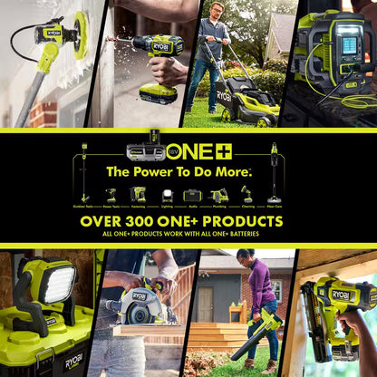ONE+ 18V Cordless 1/2 In. Impact Wrench Kit with 4.0 Ah Battery and Charger
