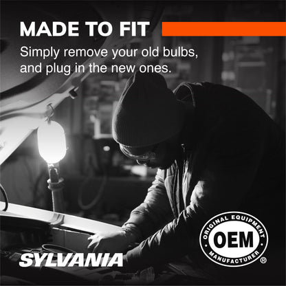 Sylvania H11 Silverstar ULTRA Halogen Headlight Bulb, 2 Pack, Compatible with Multiple Cars
