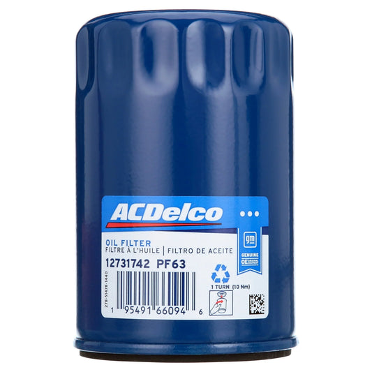 (3 Pack) Acdelco PF63 Original Equipment Engine Oil Filter