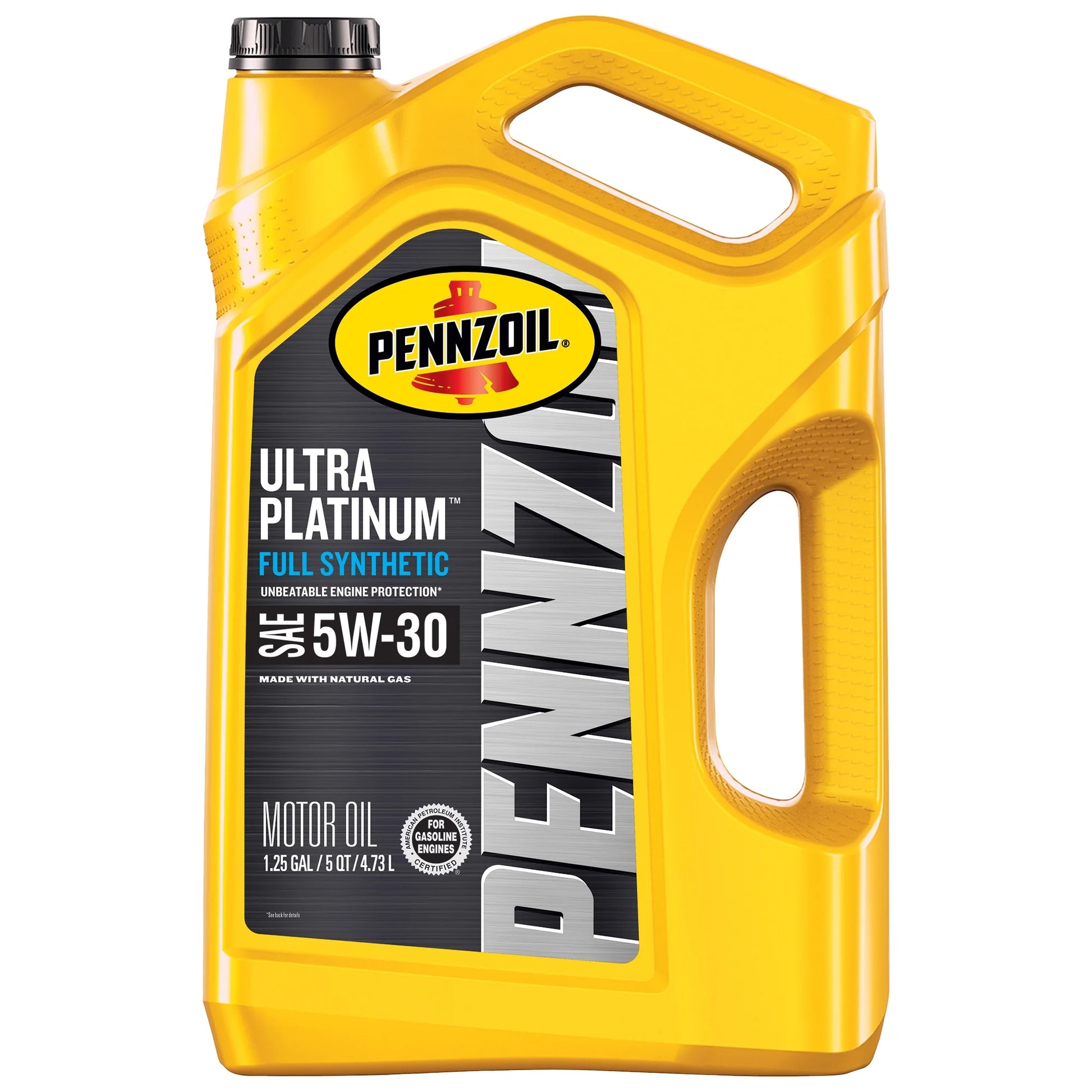 Pennzoil Ultra Platinum Full Synthetic 5W-30 Motor Oil, 5 Quart