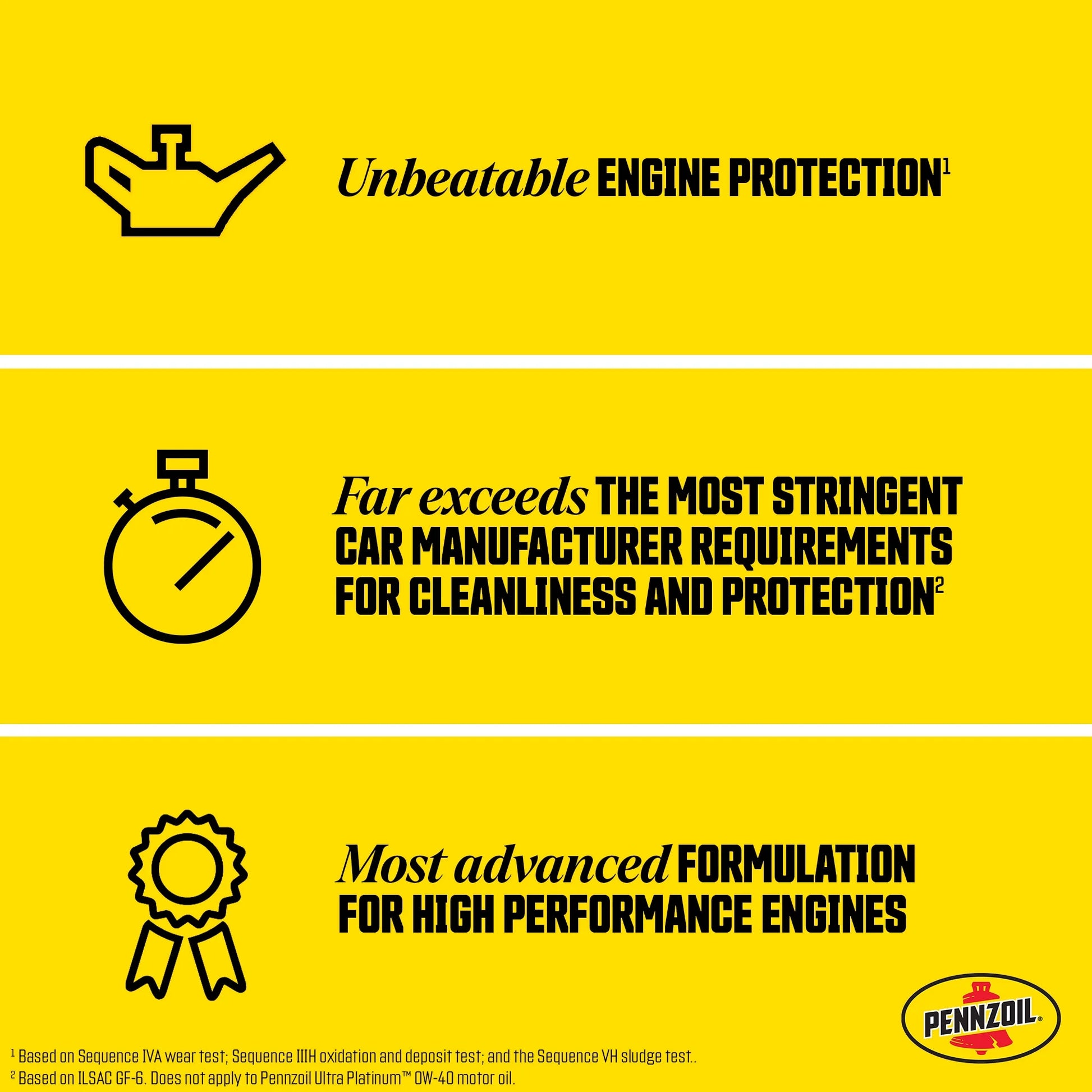 Pennzoil Ultra Platinum Full Synthetic 5W-30 Motor Oil, 5 Quart