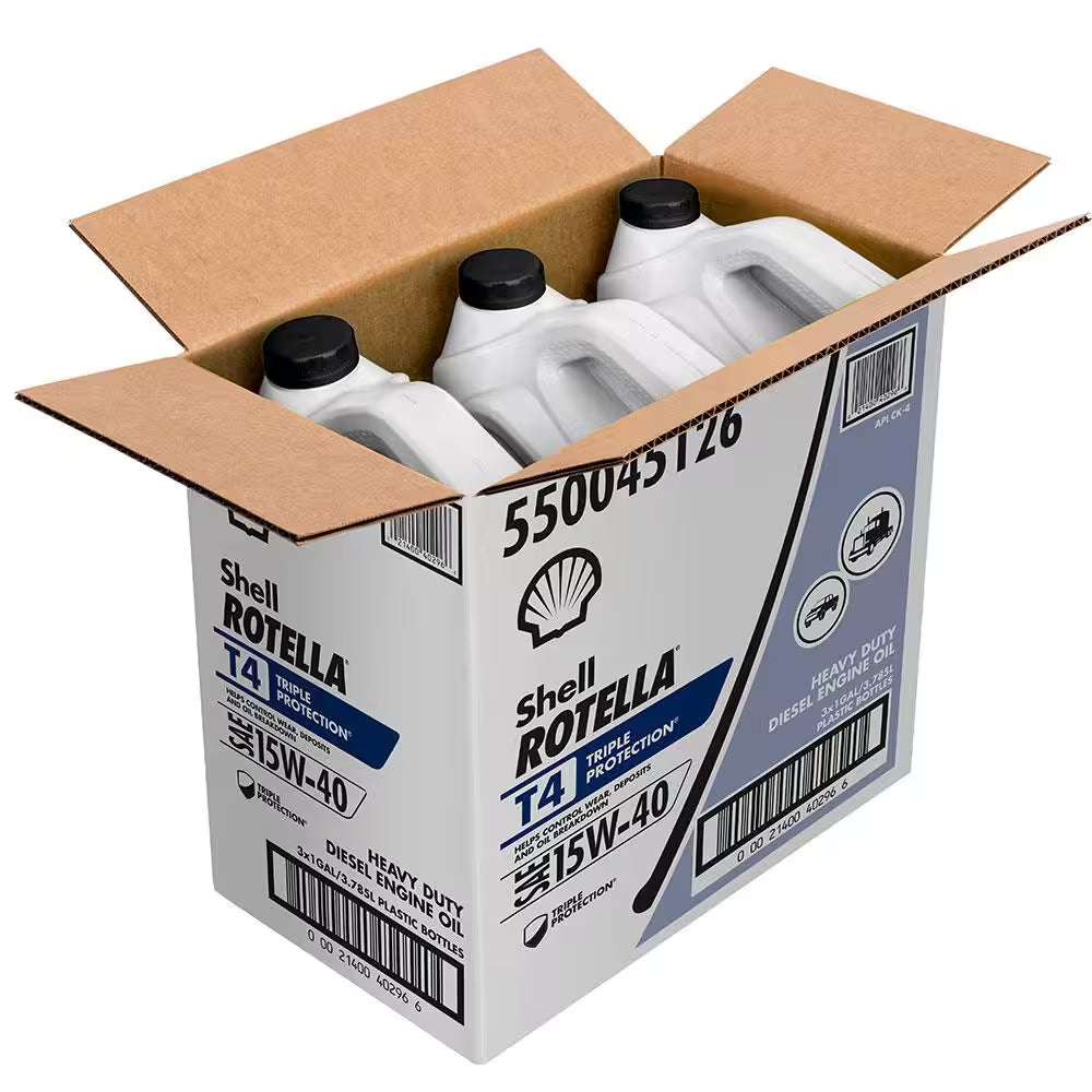 T4 Triple Protection SAE 15W-40 Diesel Motor Oil 1 Gal.
