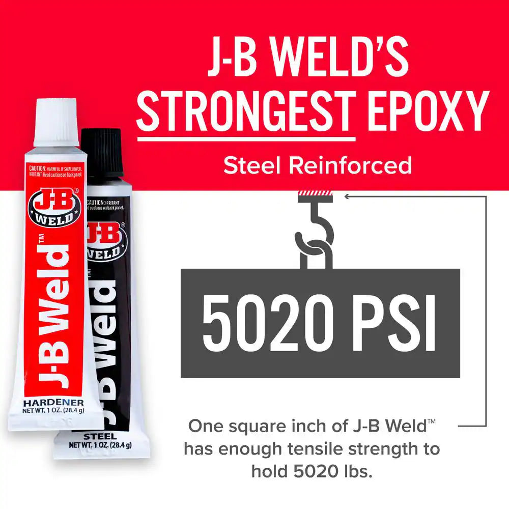 Two 1 Oz. Twin Tube Cold Weld Epoxy