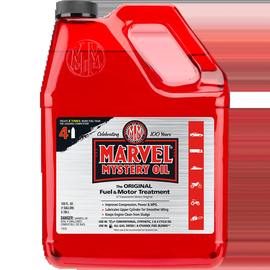 Marvel Mystery Oil - Oil Enhancer and Fuel Treatment, 1 Gallon