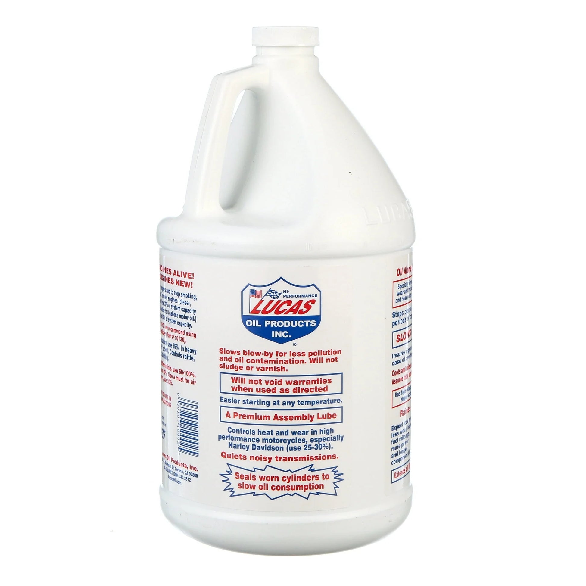 Lucas Oil 10002 Heavy Duty Oil Stabilizer One Gallon Automotive Additive