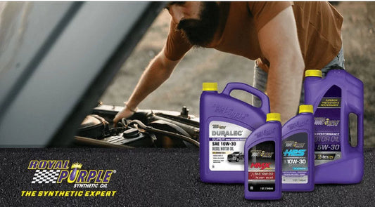 Royal Purple High Performance Motor Oil 5W-30, Premium Synthetic Motor Oil, 5 Quarts