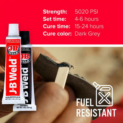 Two 1 Oz. Twin Tube Cold Weld Epoxy