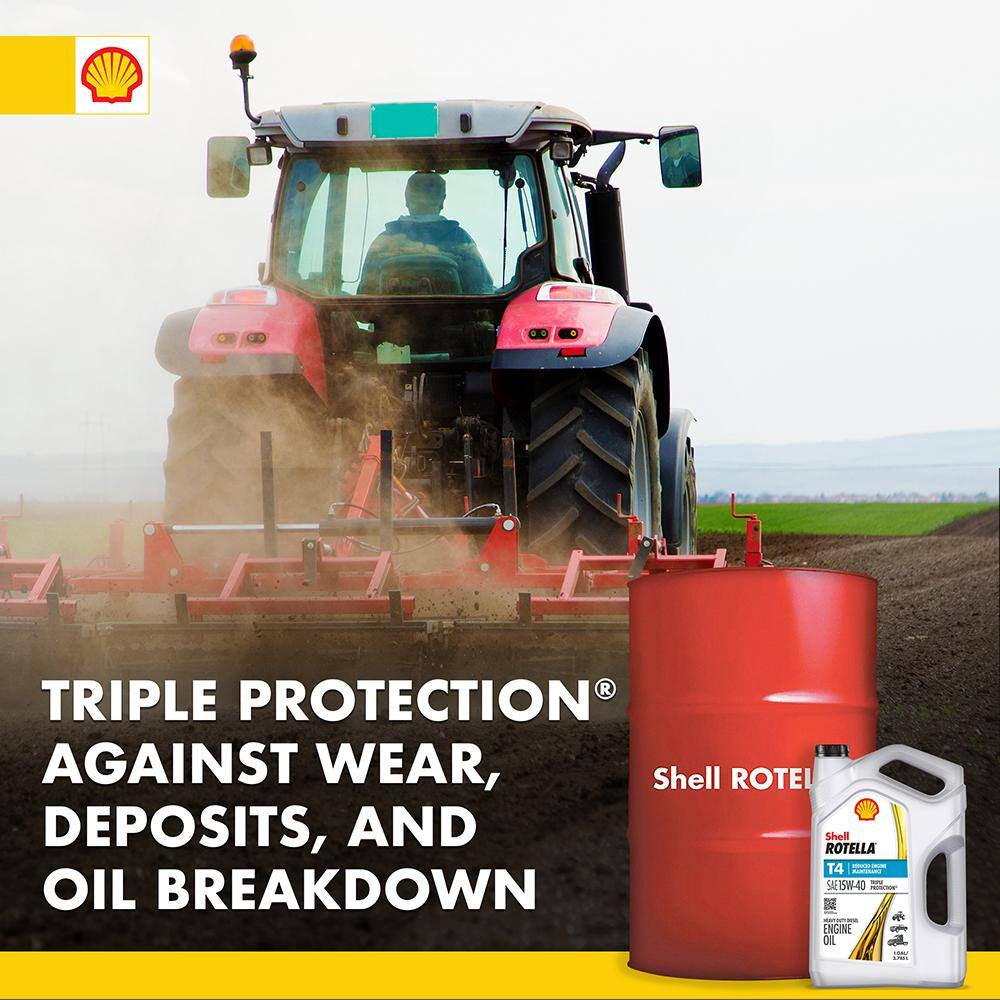 T4 Triple Protection SAE 15W-40 Diesel Motor Oil 1 Gal.