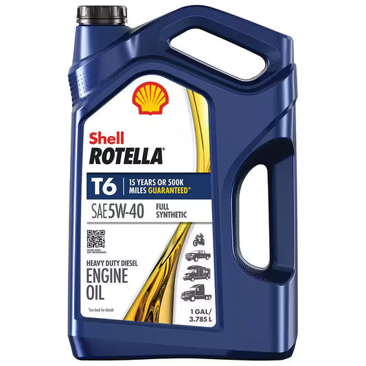 T6 Full Synthetic SAE 5W-40 Diesel Motor Oil 1 Gal.