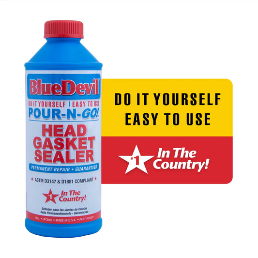 Bluedevil Head Gasket Sealer | Pour-N-Go