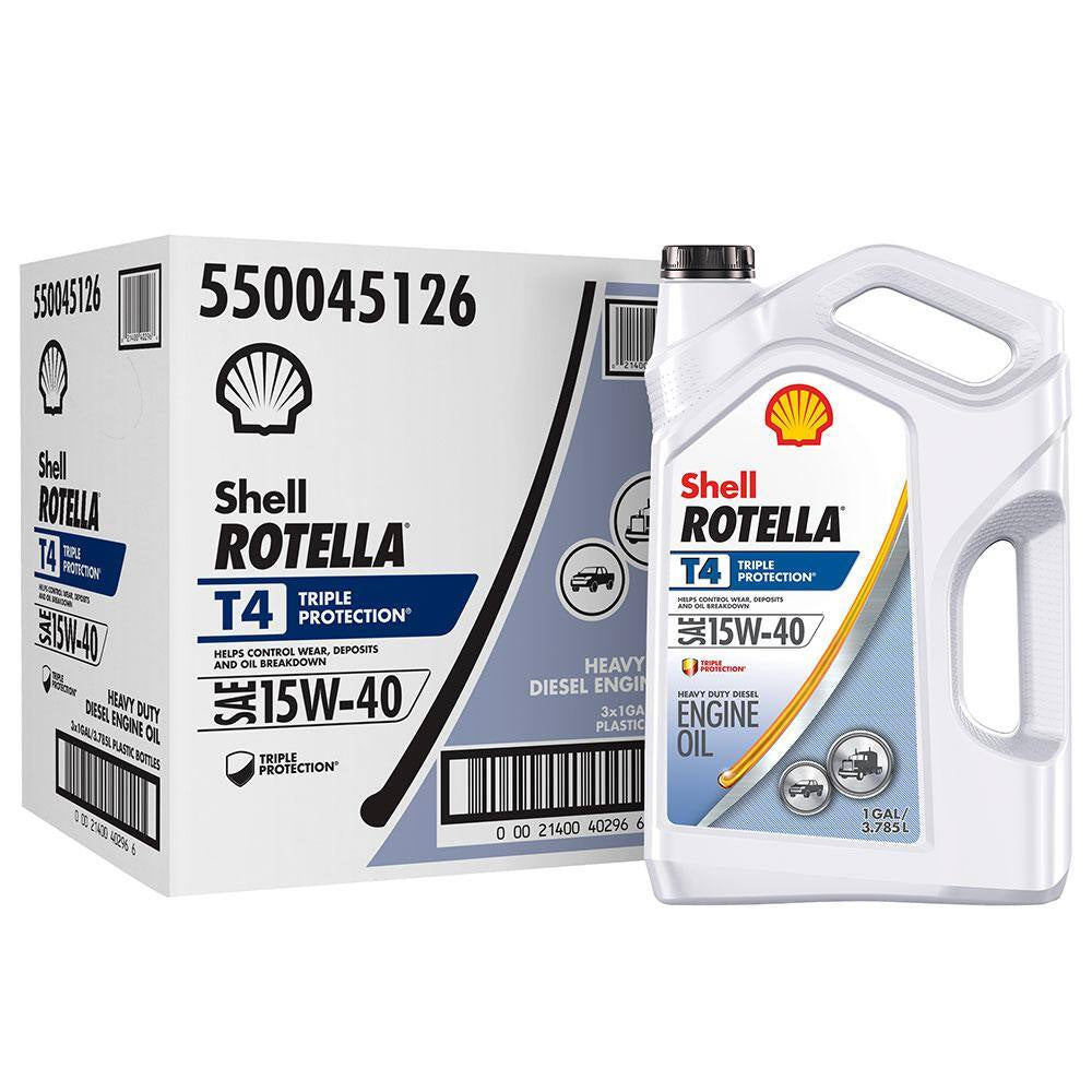 T4 Triple Protection SAE 15W-40 Diesel Motor Oil 1 Gal.