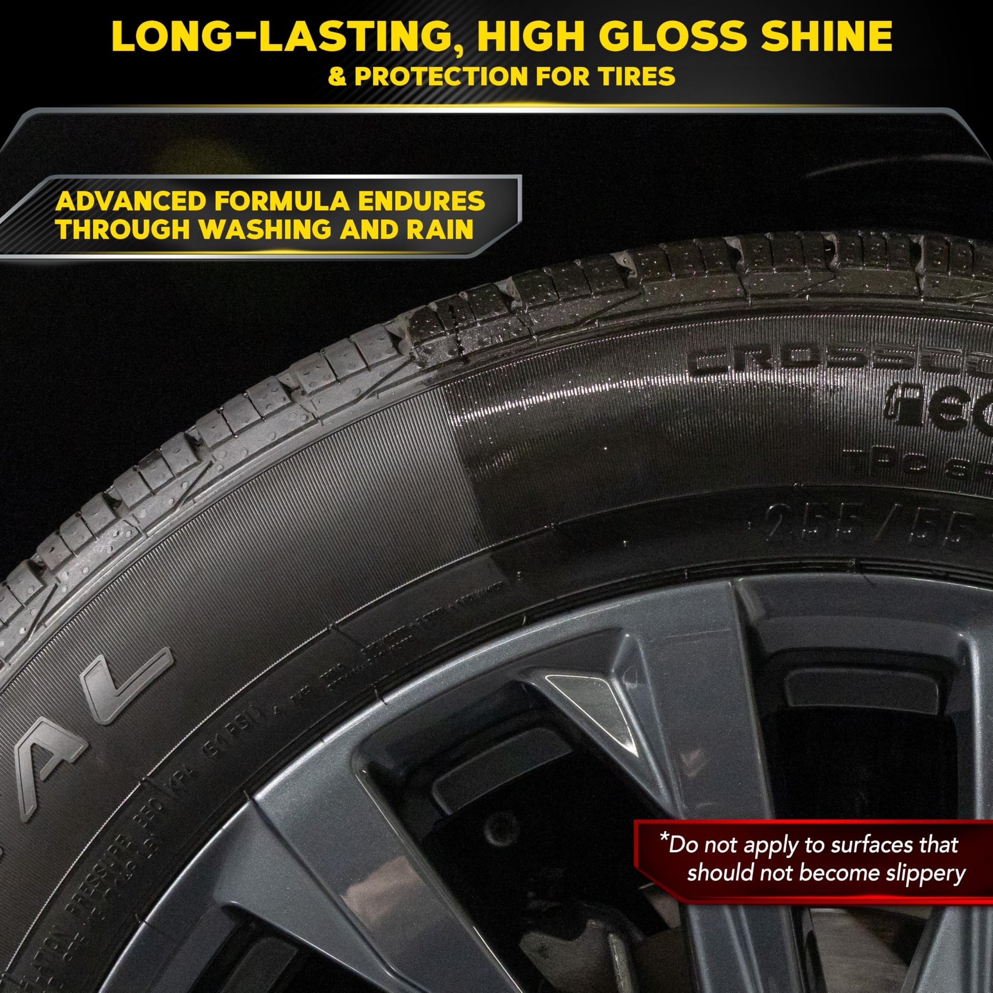 Meguiar'S G7516 Endurance Tire Gel, Premium Tire Gel for a Lasting Glossy Shine - 16 Oz Bottle, PURPLE E11