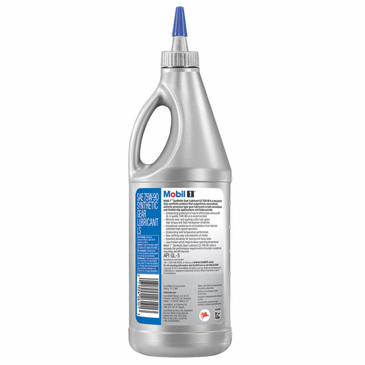 Mobil 1 Synthetic Gear Lubricant LS 75W-90, 1 Quart