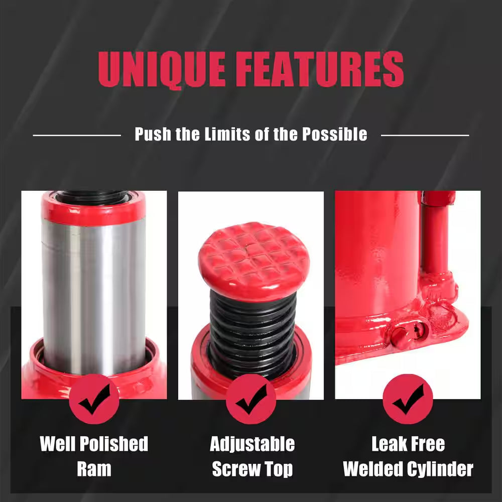 20-Ton Low-Profile Bottle Jack