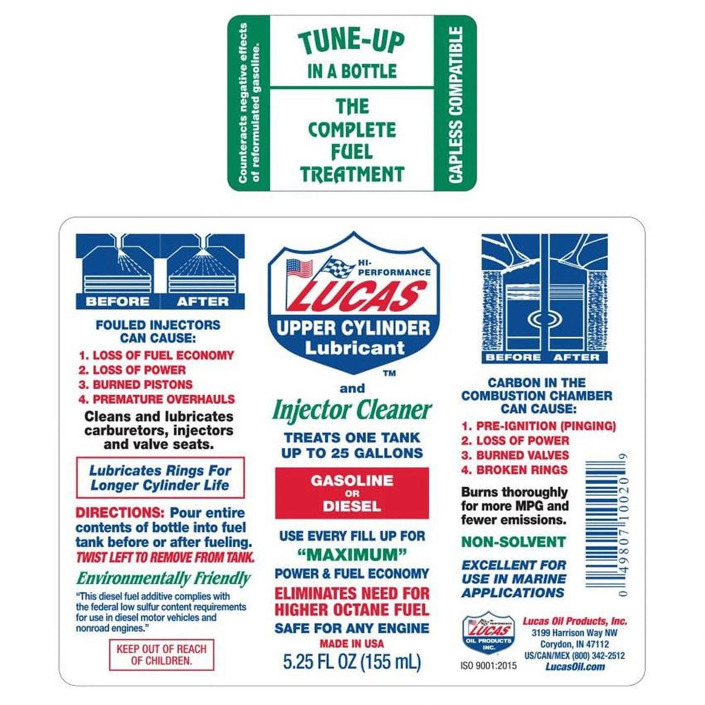Lucas Oil Products LUC10013 1 Gal Fuel Treatment Oil