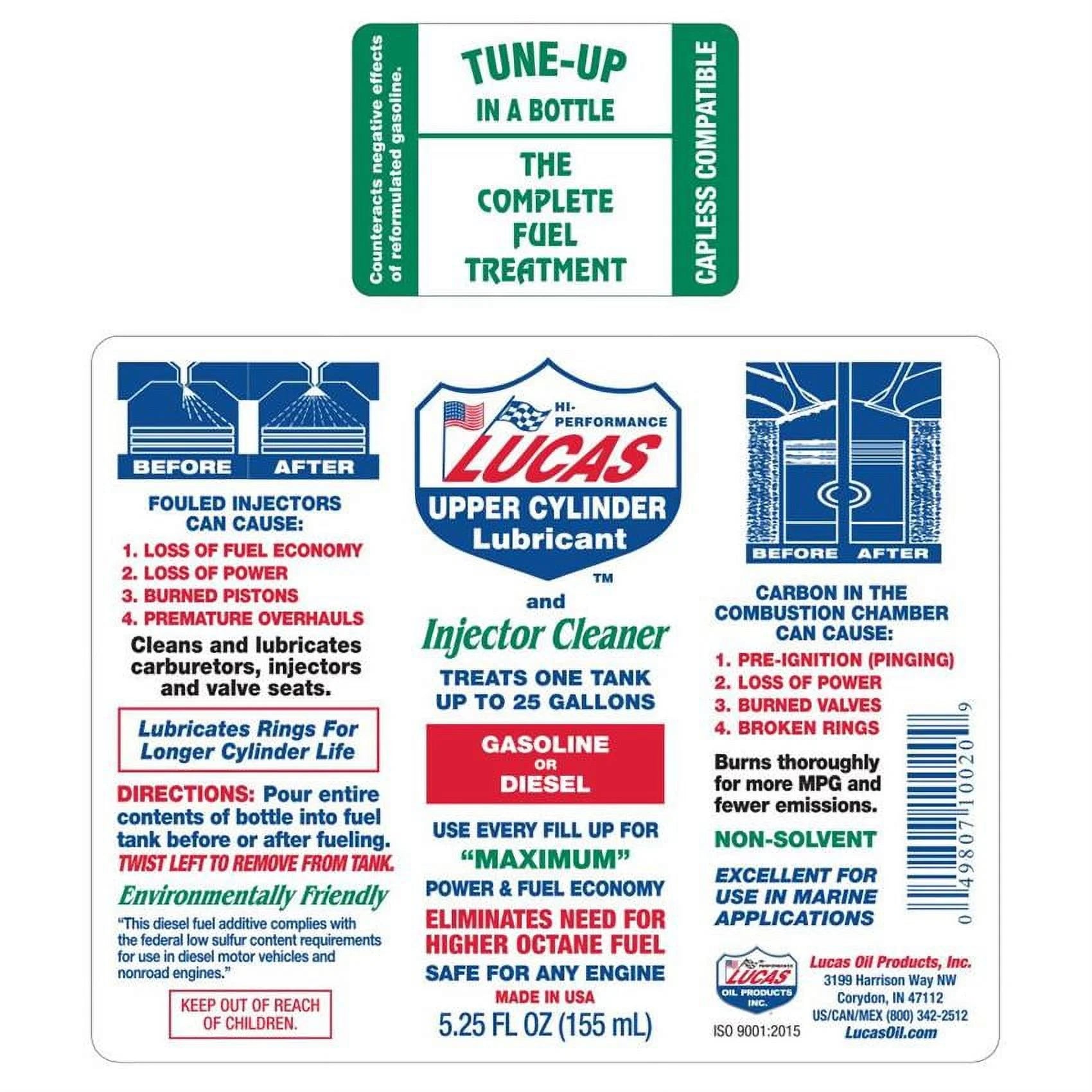 Lucas Oil Products LUC10013 1 Gal Fuel Treatment Oil