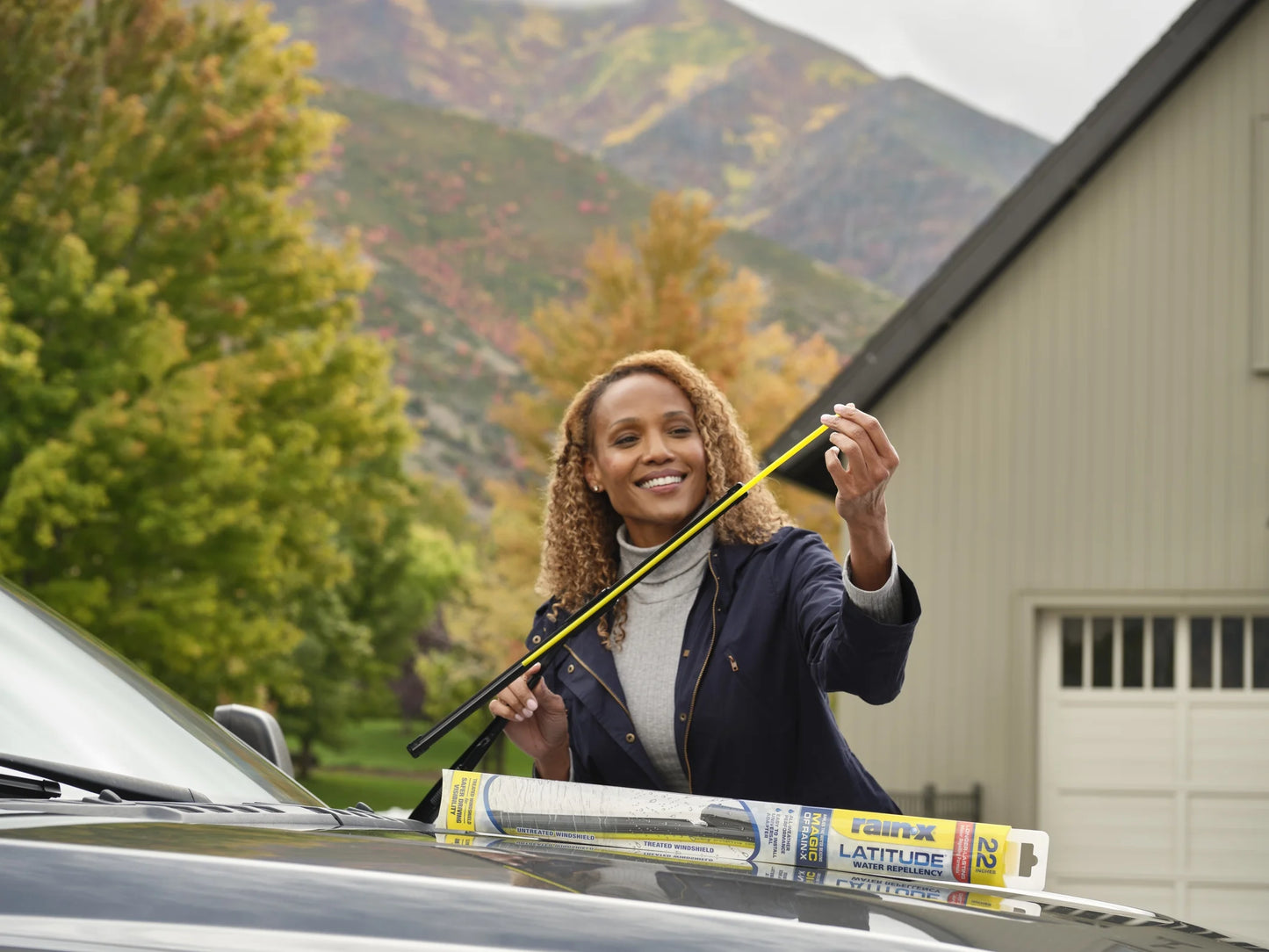 Rain-X Latitude Water Repellency 26" 2-In-1 Windshield Wiper Blade