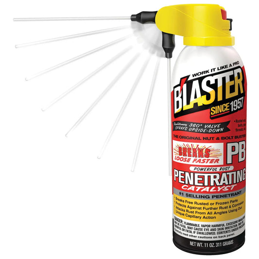 PB Blaster 16PBDS Penetrant Rust Remover, Machine & Tool Lubricants, 11Oz