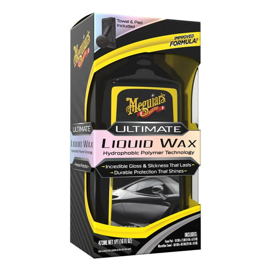 Meguiar'S Ultimate Liquid Wax Long-Lasting Easy to Use Synthetic Wax, G210516, 16 Oz